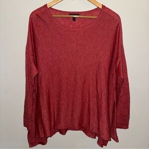 Eileen Fisher Merino Wool Alpaca Blend Sweater Size Small